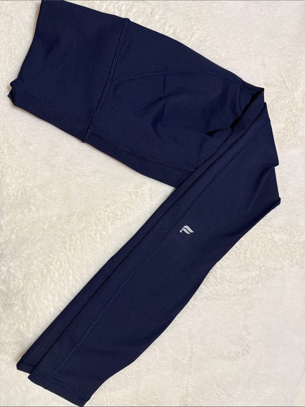 Fabletics Navy High-Rise Performance Leggings